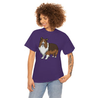 Shetland Sheepdog Unisex Heavy Cotton Tee