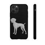 Weimaraner Tough Cell Phone Cases