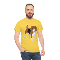 Beagle Unisex Heavy Cotton Tee, Made in the USA!!