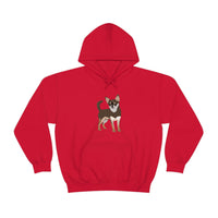 Chihuahua Unisex Heavy Blend Hooded Sweatshirt, Cotton/Polyester, S- 5XL, 13 Colors, Free Shipping, Made In Usa!!