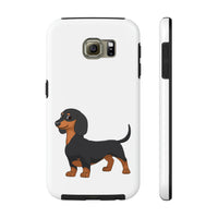 Dachshund Case Mate Tough Phone Cases, Impact Resistant, Wireless Charging, FREE Shipping, Made in USA!!