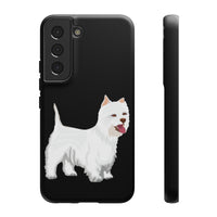 West Highland White Terrier Tough Cell Phone Cases, Impact Resistant, Matte or Glossy, FREE Shipping, Made in USA!!