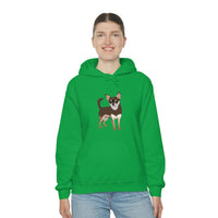 Chihuahua Unisex Heavy Blend Hooded Sweatshirt, Cotton/Polyester, S- 5XL, 13 Colors, Free Shipping, Made In Usa!!