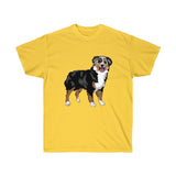 Australian Shepherd Unisex Ultra Cotton Tee, S-5XL, 15 Colors, 100% Cotton, Medium Fabric, FREE Shipping, Made in USA!!