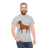 Rhodesian Ridgeback Unisex Heavy Cotton Tee, S - 5XL, 12 Colors, Cotton, Medium Fabric, FREE Shipping, Made in USA!!