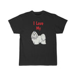 Maltese Men's Short Sleeve Tee, S - 3XL, Preshrunk Cotton, Light Fabric, Relaxed Fit, FREE Shipping, Made in USA!!