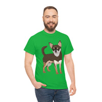 Chihuahua Unisex Heavy Cotton Tee, S - 5XL, 12 Colors, 100% Cotton, Made in the Usa, Free Shipping!!