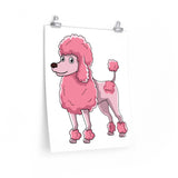 Poodle Premium Matte vertical posters