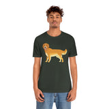 Golden Retriever Unisex Jersey Short Sleeve Tee