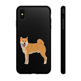 Shiba Inu Tough Cell Phone Cases, 33 Cases, Impact Resistant, 2 Layer Case, FREE Shipping, Made in USA!!