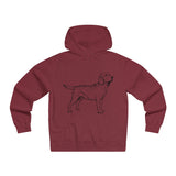 Labrador Retriever Hoodies, Men's Lightweight Pullover Hooded Sweatshirt