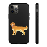Golden Retriever Cell Phone Cases, Samsung, iPhone, Google, Impact Resistant, Dual Layer for Protection, FREE Shipping, Made in USA!!