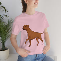 Rhodesian Ridgeback Unisex Jersey Short Sleeve Tee, S - 3XL, 16 Colors, Light Fabric Cotton, FREE Shipping, Made in USA!!