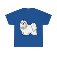 Maltese Unisex Heavy Cotton Tee, S - 5XL, 12 Colors, 100% Cotton, Medium Fabric, FREE Shipping, Made in USA!!