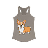 Pembroke Welsh Corgi Women's Ideal Racerback Tank