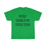 Poodle Unisex Heavy Cotton Tee