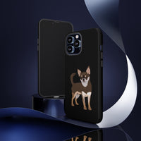 Chihuahua Cell Phone Tough Cases, iPhone, Samsung, 2 Layer Case, Impact Resistant, Made in the USA!!