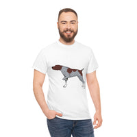 German Shorthaired Pointer Unisex Heavy Cotton Tee