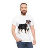 Australian Shepherd Unisex Heavy Cotton Tee, S-5XL, 12 Colors, 100% Cotton, Light Fabric, FREE Shipping, Made in USA!!