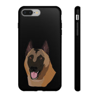 Belgian Malinois Tough Cell Phone Cases, Two Layers, Impact Resistant, Made in USA!!