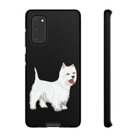 West Highland White Terrier Tough Cell Phone Cases, Impact Resistant, Matte or Glossy, FREE Shipping, Made in USA!!