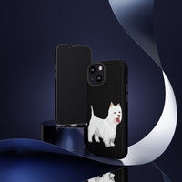 West Highland White Terrier Tough Cell Phone Cases, Impact Resistant, Matte or Glossy, FREE Shipping, Made in USA!!