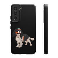 Tricolor Cavalier King Charles Spaniel Tough Cell Phone Cases, Glossy/Matte, Google, Samsung, iPhone, FREE Shipping, Made in USA!!