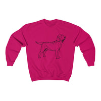 Labrador Retriever Unisex Heavy Blend Crewneck Sweatshirt