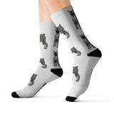 Miniature Schnauzer Sublimation Socks