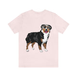 Australian Shepherd Unisex Jersey Short Sleeve Tee, XS-3XL, 14 Colors, Soft Cotton, Light Fabric, FREE Shipping, Made in USA!!