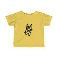 German Shepherd Infant Fine Jersey Tee