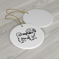 Shih Tzu Ceramic Ornaments