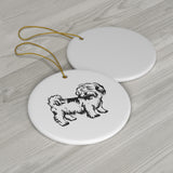 Shih Tzu Ceramic Ornaments