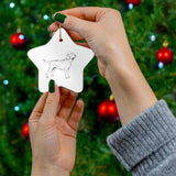 Labrador Retriever Ceramic Ornaments