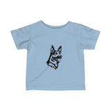 German Shepherd Infant Fine Jersey Tee