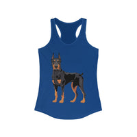 Doberman Pinscher Women's Ideal Racerback Tank