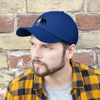 Boston Terrier Unisex Twill Hat, Cotton Twill, Adjustable Velcro Closure, FREE Shipping, Made in USA!!