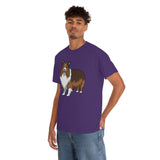 Shetland Sheepdog Unisex Heavy Cotton Tee