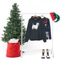 West Highland White Terrier Unisex Heavy Blend™ Hooded Sweatshirt, S - 5XL, Cotton/Polyester, FREE Shipping, Made in USA!!