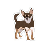 Chihuahua Die-Cut Stickers, 5 Sizes, Water Resistant Vinyl, Waterproof Adhesive, Indoor/Outdoor, Matte Finish, FREE Shipping!!