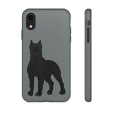 Cane Corso Tough Cell Phone Cases, Two Layers for Protection, Impact Resistant, Made in the USA!!