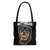 Rottweiler AOP Tote Bag