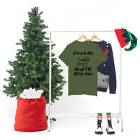 Pinch Me And I'll Bite You Shih Tzu Unisex Heavy Cotton Tee, S - 5XL, 3 Colors, Medium Fabric, FREE Shipping, Made in USA!!