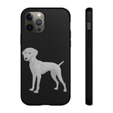 Weimaraner Tough Cell Phone Cases