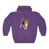 Beagle Unisex Heavy Blend Hooded Sweatshirt, Made in the USA