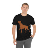 Rhodesian Ridgeback Unisex Jersey Short Sleeve Tee, S - 3XL, 16 Colors, Light Fabric Cotton, FREE Shipping, Made in USA!!