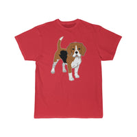 Beagle Men's Short Sleeve Tee, S - 5XL, Preshrunk Cotton, Light Fabric, Relaxed Fit, 11 Colors, FREE Shipping, Made in USA!!