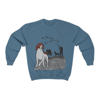 German Shorthaired Pointer Unisex Heavy Blend™ Crewneck Sweatshirt