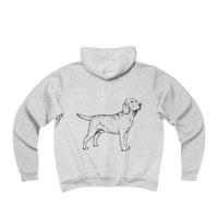 Labrador Retriever Hoodies, Unisex Sponge Fleece Full-Zip Hoodie