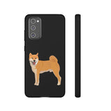 Shiba Inu Tough Cell Phone Cases, 33 Cases, Impact Resistant, 2 Layer Case, FREE Shipping, Made in USA!!